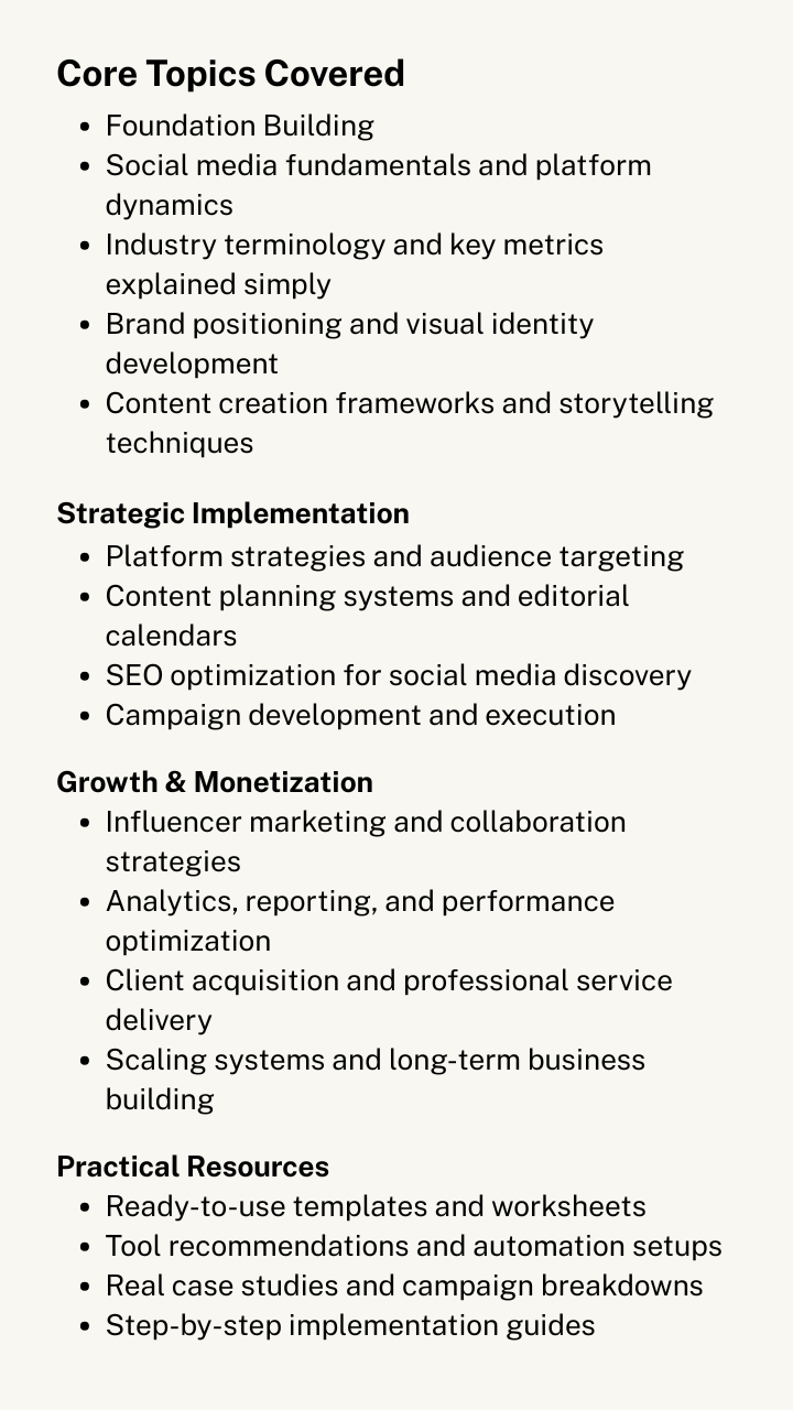 Social Media Playbook 101: Your Complete Blueprint to Social Media Mastery